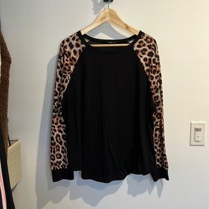SHEIN cheetah top